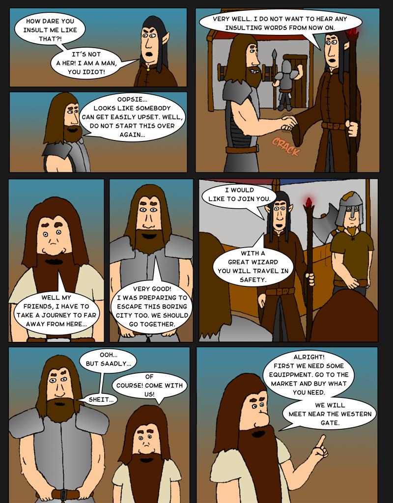 Tales From Somewhere - The Legend - Episode 20, Page 1: Peace